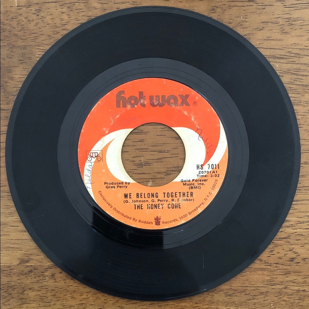 The Honey Cones Vinyl 45 Record Want Ads